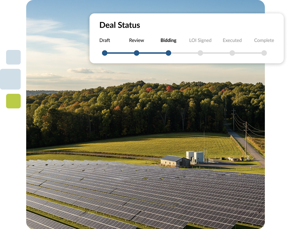 Large-scale solar installation
